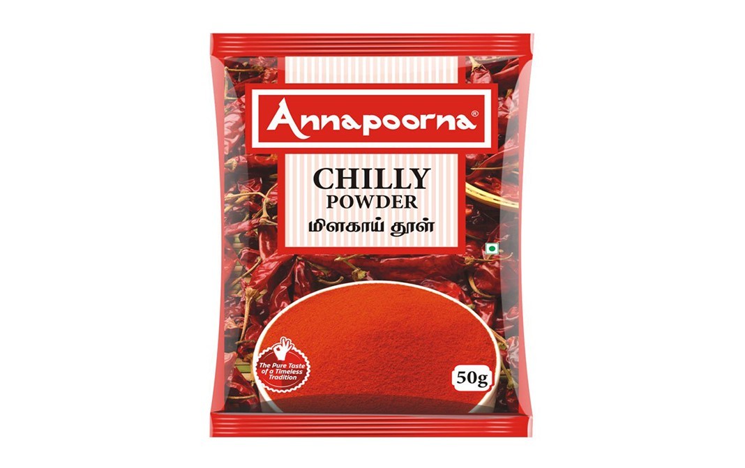 Annapoorna Chilly Powder    Pack  50 grams